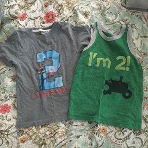 2 year old t shirt bundle